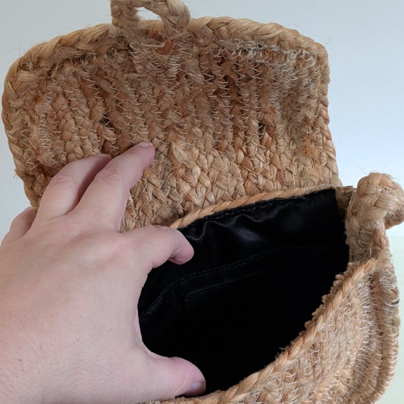 NWT Next Raffia Straw Shoulder Bag - Picture 10 of 11